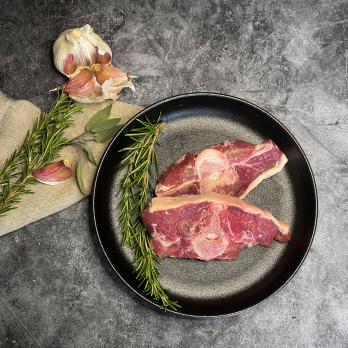 Biolammkoteletts mit Filet 2St. ca.290-400g