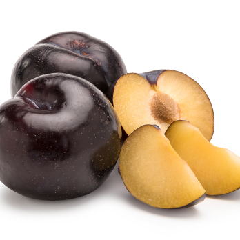 Pflaumen schwarz