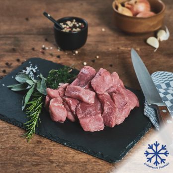 Schweine-Gulasch ca. 500g gefroren