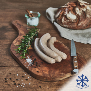 Rinderbratwurst 4 Stk. gefroren (270g)