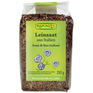 Leinsaat, braun