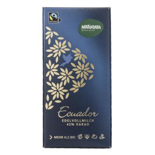 Edel Vollmilchschokolade Ecuador 42 %