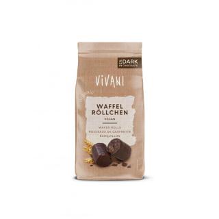 Waffel Röllchen Zartbitter