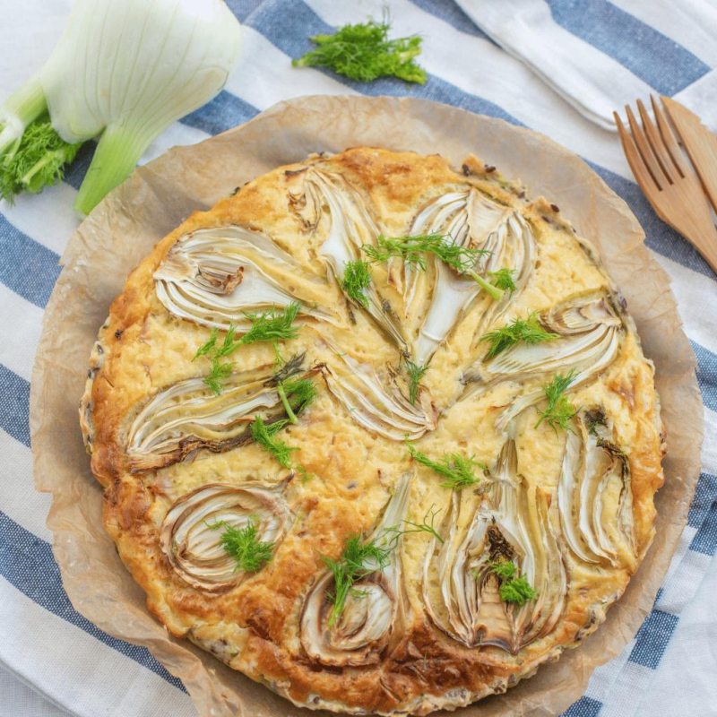 Fenchel-Quiche