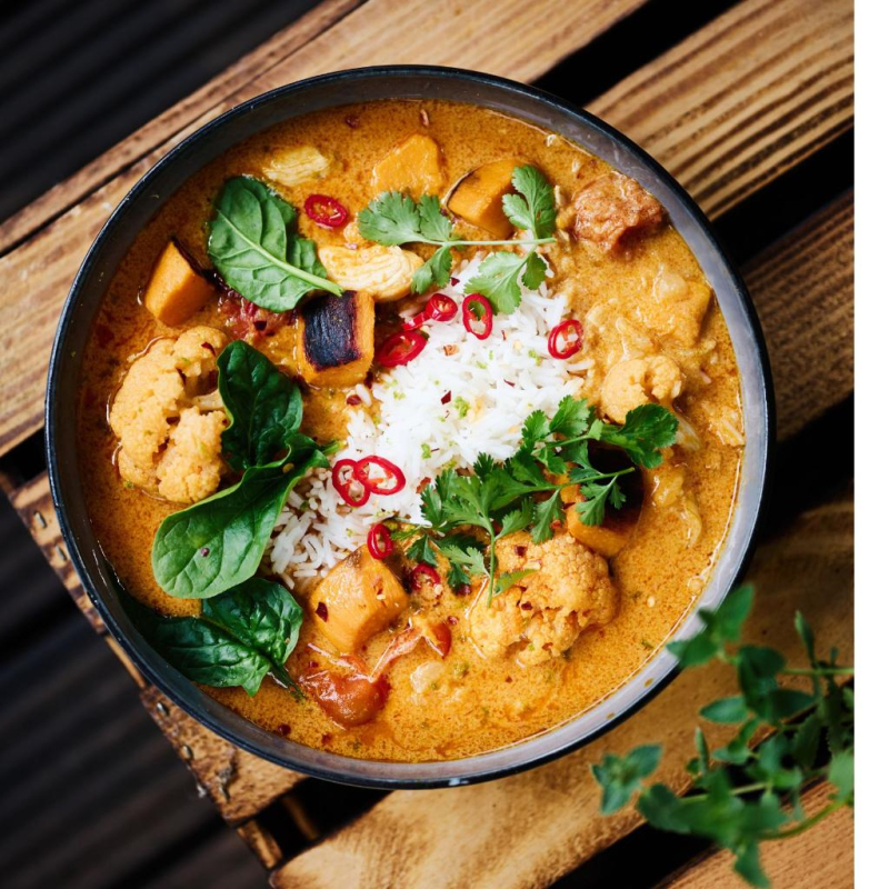 Curry mit Pastinaken