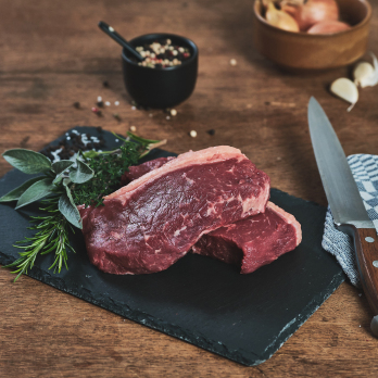Rinder-Rumpsteak frisch 2 Stück ca. 500g