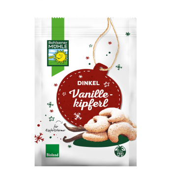 Dinkel Vanillekipferl Weihnachtsedition