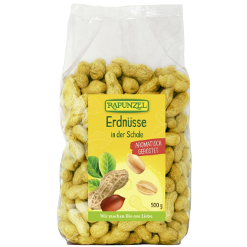 Erdnüsse in der Schale,geröstet
