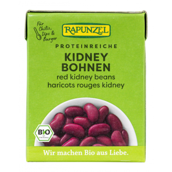 Rote Kidney Bohnen im Tetra Pak