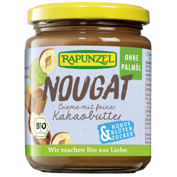 Nougat-Creme ohne Palmöl