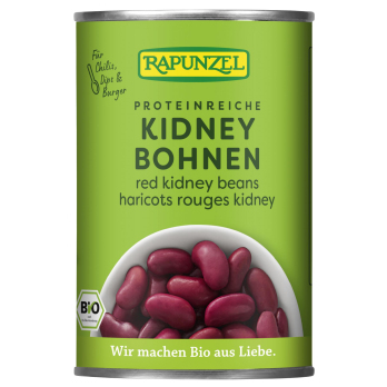 Rote Kidney Bohnen in der Dose