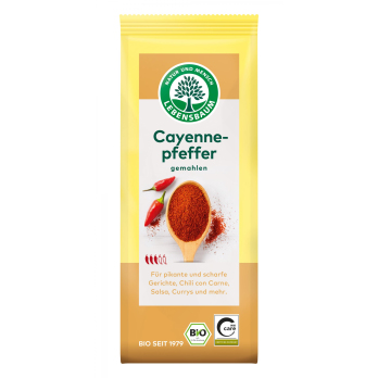 Cayenne-Pfeffer gemahlen, Tüte
