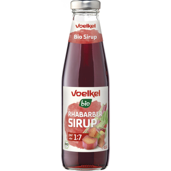 Frühlingssirup Rhabarber