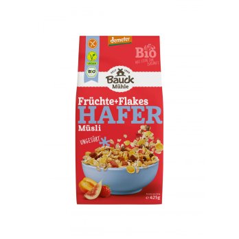 Hafermüsli Früchte + Flakes gf