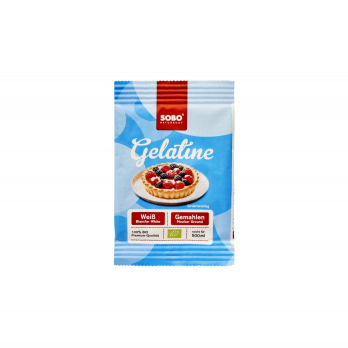 Gelatine gemahlen, weiß (vom Schwein)