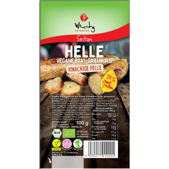 Helle Brat- und Grillwurst -vegan-