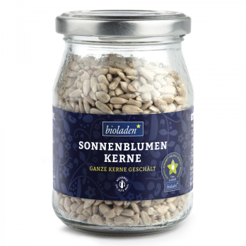b*Sonnenblumen Kerne im Pfandglas