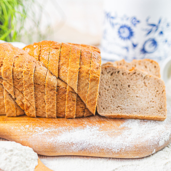 Dinkeltoast geschnitten