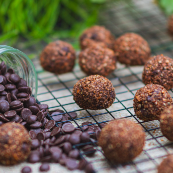 Energieball Schoko-Dinkel - vegan