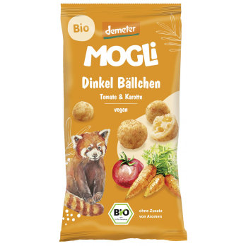 Dinkel Bällchen Tomate Karotte