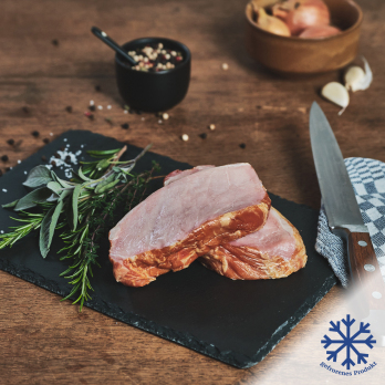 Kasselerkarbo Scheiben ca. 450g gefroren MHD 13.07.