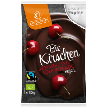Kirschen in Zartbitterschokolade